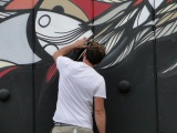 Street Art beim Calle Libre Festival