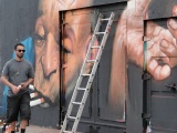 Street Art beim Calle Libre Festival
