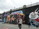 Street Art beim Calle Libre Festival