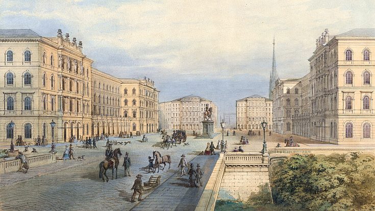 PROJEKT FÜR DEN SCHWARZENBERGPLATZ, 1861